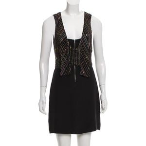 MAYLE Analina black silk dress, NWT, Size 6